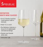 Spiegelau - Definition White Wine Glasses - Set of 2 0