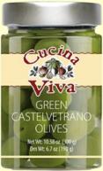 Cucina Viva - Green Castelvetrano Whole Olives 0