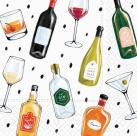 Design Design - Cocktail Napkins - Perfect Pairings 0