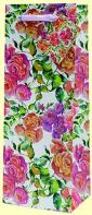 Entertaining Essentials - Wine Bottle Gift Bag - Roses 0
