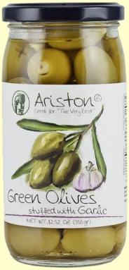 Ariston - Green Olives - Garlic Stuffed