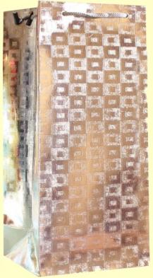 Bella Vita - Double Bottle Gift Bag - Argentine Foil