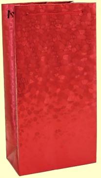 Bella Vita - Double Wine Bottle Gift Bag - Scarlet
