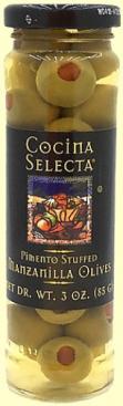 Cocina Selecta - Manzanilla Olives - Pimento Stuffed