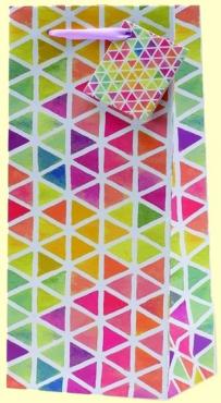 Entertaining Essentials - Wine Bottle Gift Bag - Pastelle