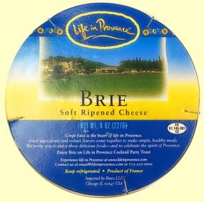 Life in Provence - Brie Cheese Wheel