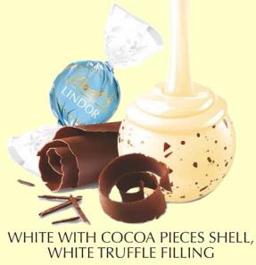 Lindt - Lindor Truffle - Stracciatella White Chocolate