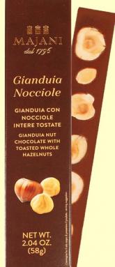 Majani - Gianduia Nocciole - Hazelnut Nougat Bar