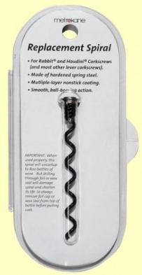 Rabbit - Replacement Spiral for Corkscrew