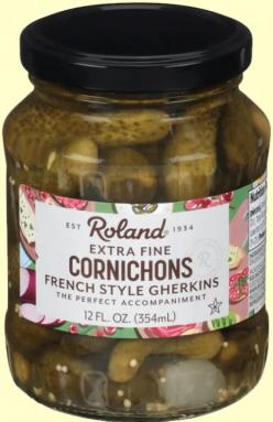 Roland - Cornichons - Gherkins