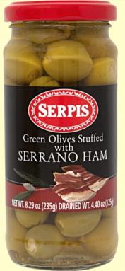 Serpis - Green Olives - Serrano Ham Stuffed