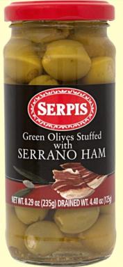 Serpis - Green Olives - Serrano Ham Stuffed