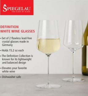 Spiegelau - Definition White Wine Glasses - Set of 2