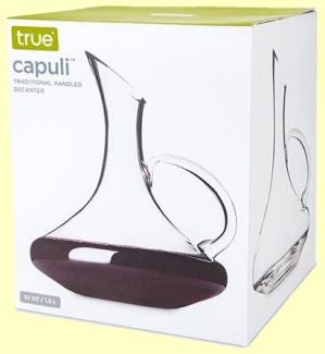 True - Capuli Traditional Handled Decanter