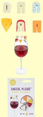 True Zoo - Cheese, Please Wine Charms