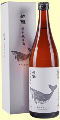 Tokubetsu - Sake Junmai Suigei Drunken Whale (720ml)