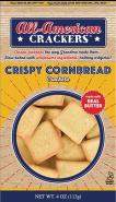 All American Crackers - Crispy Cornbread Crackers 0