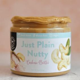 American Dream Nut Butter - Cashew Butter - Just Plain Nutty