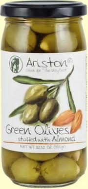 Ariston - Green Olives - Almond Stuffed