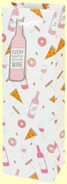 Cakewalk - Wine Bottle Gift Bag - Cheat Day