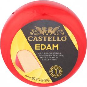 Castello - Red Wax Edam Round
