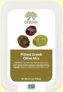 Divina - Pitted Greek Olive Mix Cup