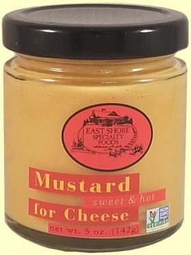 East Shore Specialty Foods - Mustard for Cheese - Sweet & Hot