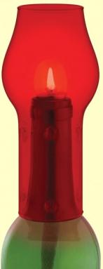 Epic - Candle Glass Chimney - Red