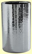 IWA - Wine Bottle Chiller - Hammered Stainless Steel