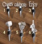 Giftcraft - Bottle Stopper - Assorted Alloy Metal Shapes 0