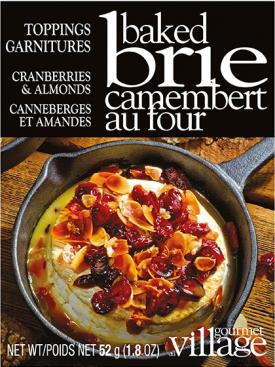 Gourmet Du Village - Brie Toppings - Cranberries & Almonds