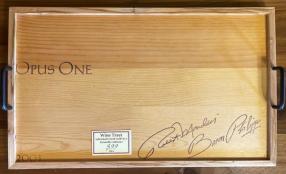 Handmade in Zionsville - Wine Serving Tray - Opus One