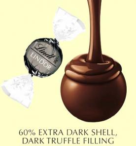 Lindt - Lindor Truffle - 60% Extra Dark Chocolate