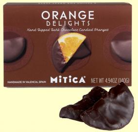 Mitica - Candied Orange Delights - Dark Chocolate