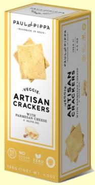 Paul & Pippa - Traditional Crackers With Parmesan & Olive Oil