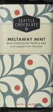 Seattle Chocolate - Meltaway Mint Milk Chocolate Truffle Bar