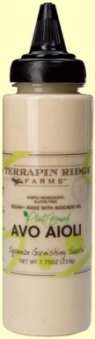 Terrapin Ridge Farms - Avo Aioli Roasted Garlic Squeeze Garnishing Sauce
