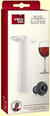 Vacu Vin - Wine Saver 3 Piece Set - White