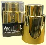 VacuTop - Wine Vacuum Bottle Stopper - Gold 0